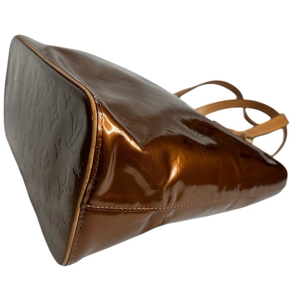 Louis Vuitton Houston Vernis Bronze Monogram Tote Bag - Picture 10 of 16